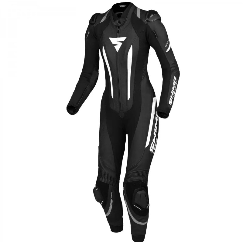 Ženski enodelni kombinezon Shima Miura RS črno-bel - II. kakovost