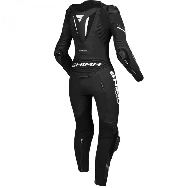 Ženski enodelni kombinezon Shima Miura RS črno-bel - II. kakovost