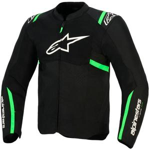 Moto jakna Alpinestars T-SPS Air V2 črno-fluo zelena