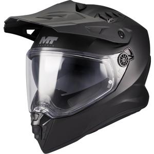 Enduro motoristična čelada MT Track SV Pure A1 mat črna - II. kakovost