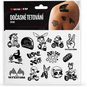 Začasna tetovaža MotoZem za otroke