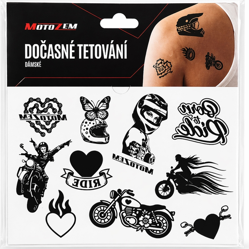 Začasna tetovaža MotoZem Ženske