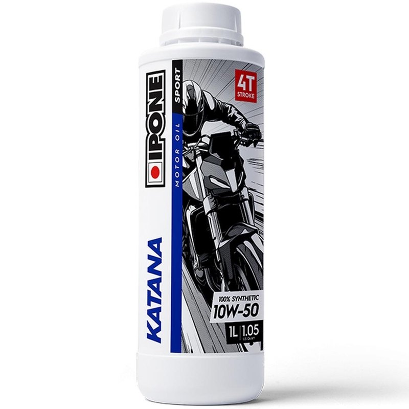 Sintetično motorno olje IPONE KATANA 10W50 (ester, JASO MA2) 1 l