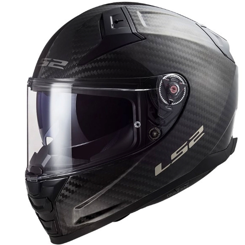 Celoobrazna motoristična čelada LS2 FF811 Vector II Carbon 06 črna - II. kakovost