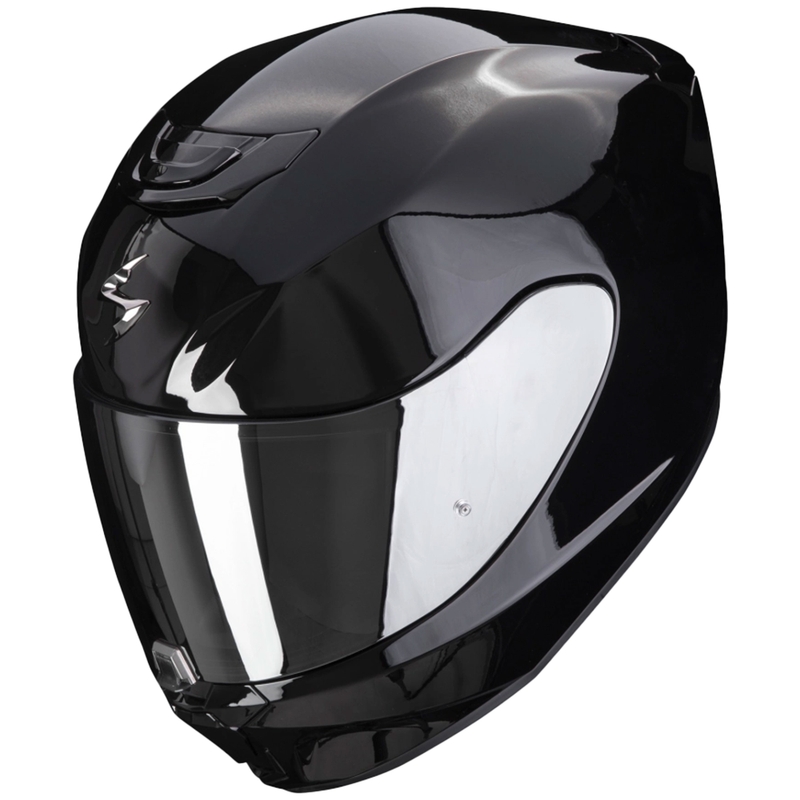 Scorpion EXO-391 Solid integralna motoristična čelada, sijajno črna - II. kakovost