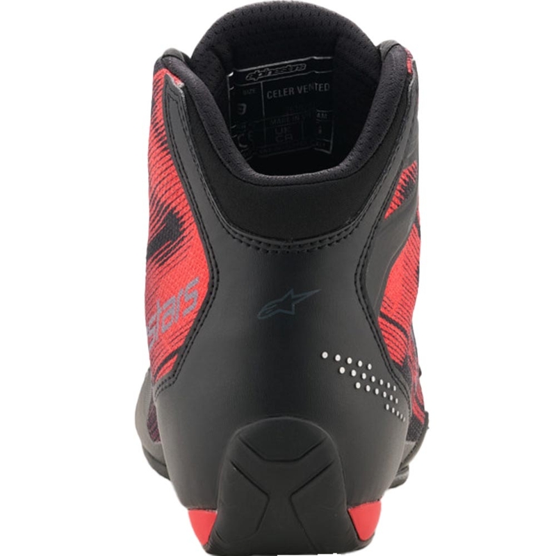 Moto škornji Alpinestars Celer Vented črno-rdeči