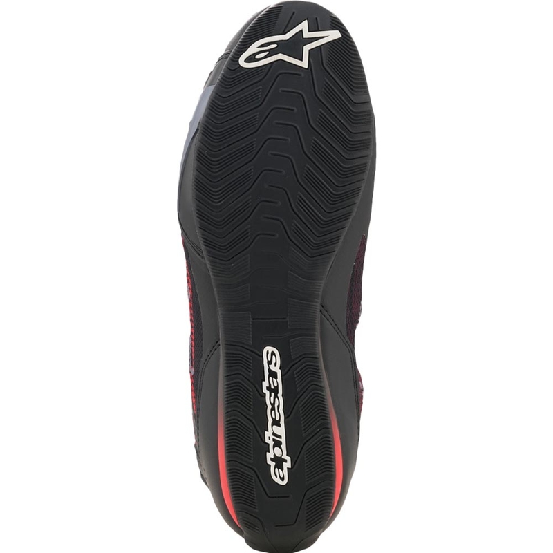 Moto škornji Alpinestars Celer Vented črno-rdeči
