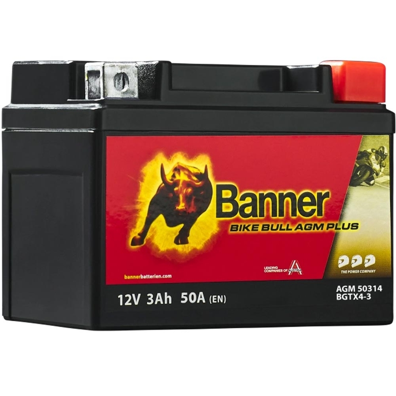 AGM akumulator Banner Bike Bull AGM PLUS AGM PLUS 503 14 / BGTX4-3 - GTX4-3