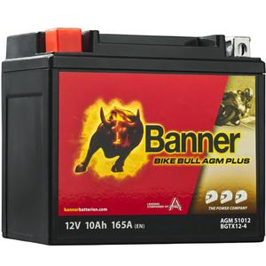AGM akumulator Banner Bike Bull AGM PLUS AGM PLUS 510 12 / BGTX12-4 - GTX12-4