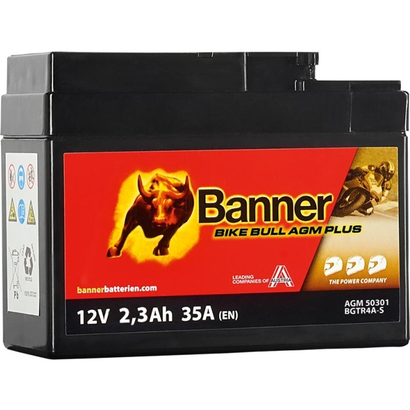 AGM akumulator Banner Bike Bull AGM PLUS AGM PLUS 503 01 / BGTR4A-S - GTR4A-S
