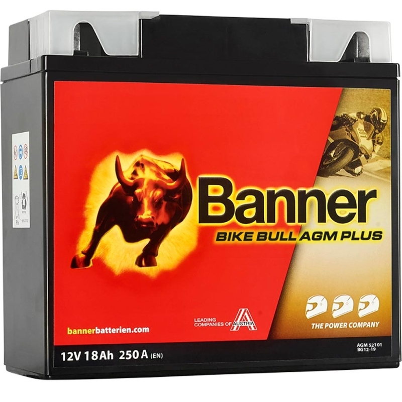 AGM akumulator Banner Bike Bull AGM PLUS AGM PLUS 521 01 / BG12-19 - G12-19