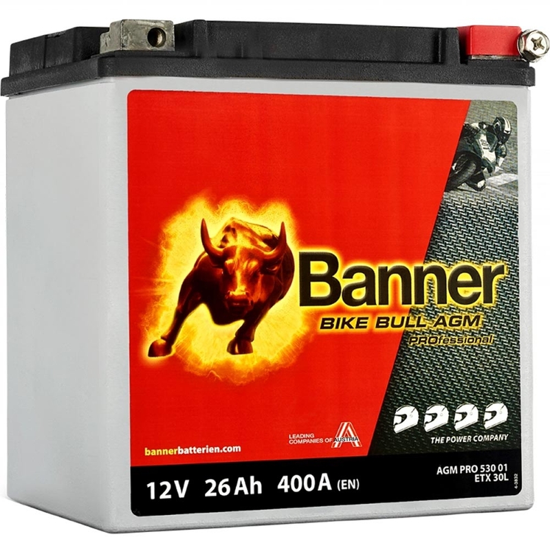 AGM akumulator Banner Bike Bull AGM PROfessional AGM PRO 530 01 / BETX30L - ETX30L