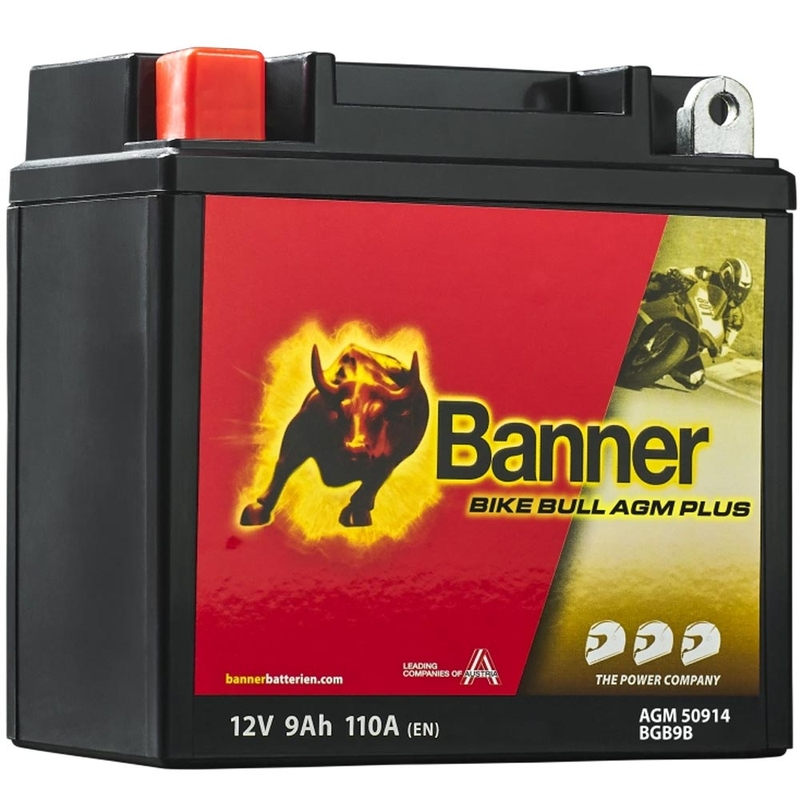 AGM akumulator Banner Bike Bull AGM PLUS AGM PLUS 509 14 / BGB9B - GB9B