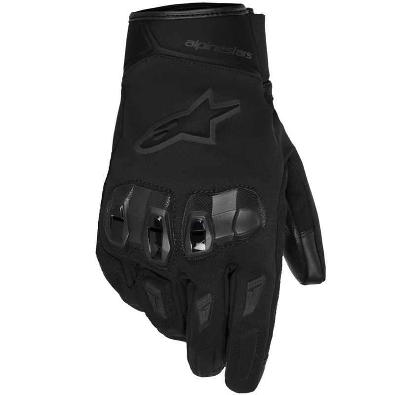 Moto rokavice Alpinestars SP XZ WATERPROOF črno-črne