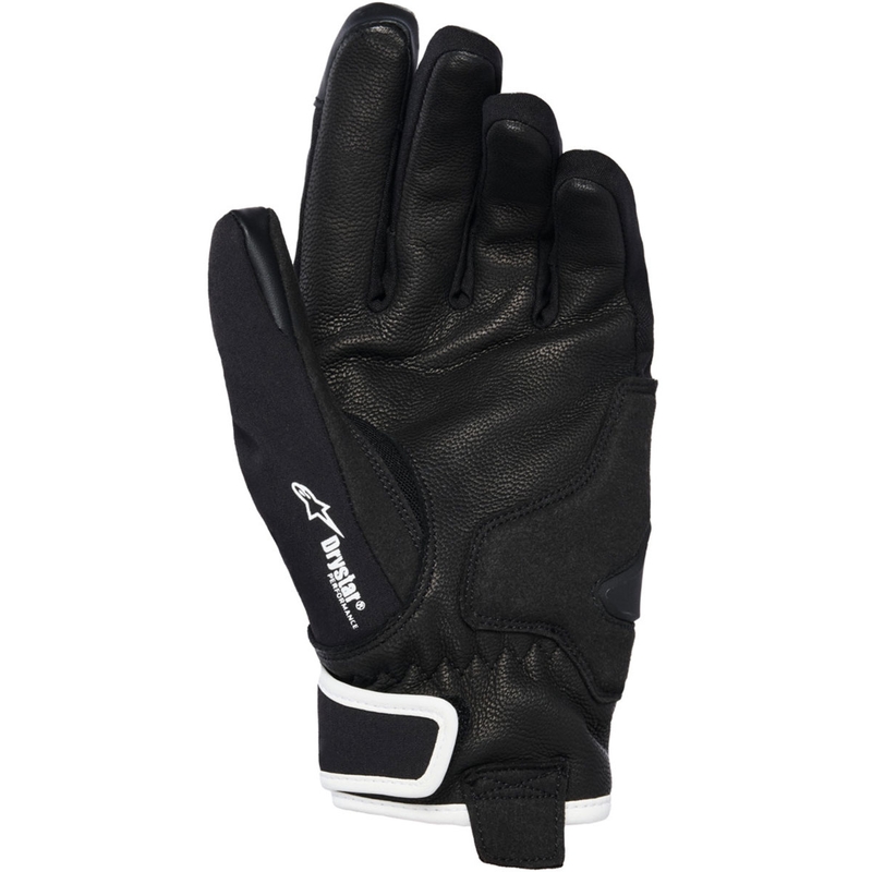 Ženske motoristične rokavice Alpinestars STELLA MOBLAST WATERPROOF sivo-črne-fluo roza-turkizno-bele