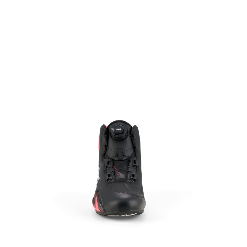 Moto škornji Alpinestars Celer črno-rdeče-beli
