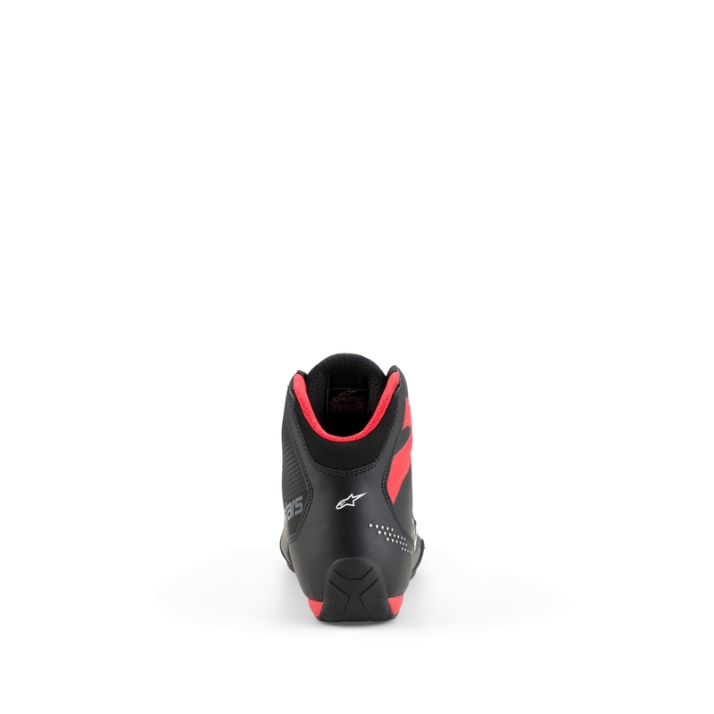 Moto škornji Alpinestars Celer črno-rdeče-beli