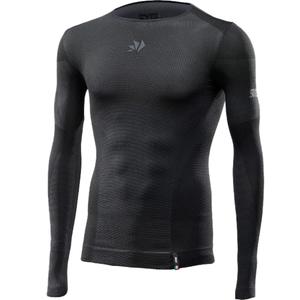 Funkcionalna majica z dolgimi rokavi SIXS BT TS2L V2 črno-temno siva