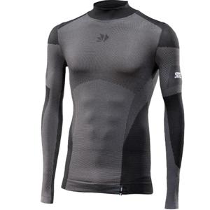 Funkcionalna majica z dolgimi rokavi SIXS BT TS3L V2 črna karbonska