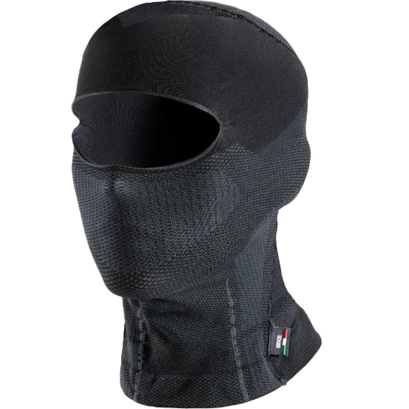 Čelada SIXS BT DBXL V2 s kapuco črno-temno siva