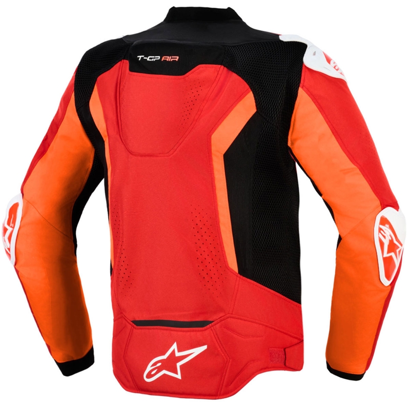 Moto jakna Alpinestars T-GP Air rdeča-fluo rdeča-bela-črna