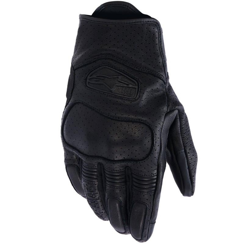 Moto rokavice Alpinestars Mustang V3 črno-črne