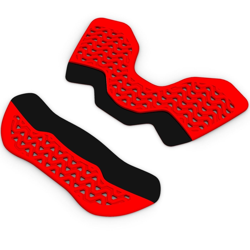 Komplet adapterjev za podaljšanje zaščite prsnega koša za ščitnik ALPINESTARS A-4 PLASMA, rdeč