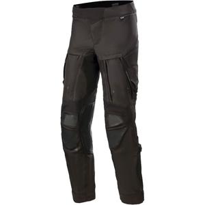 Moto hlače Alpinestars Halo Drystar črno-črne