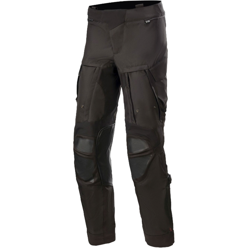 Moto hlače Alpinestars Halo Drystar črno-črne