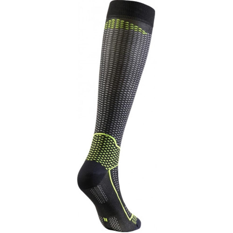 Funkcionalne dokolenke SIXS LONG V3 črne karbonsko-rumene