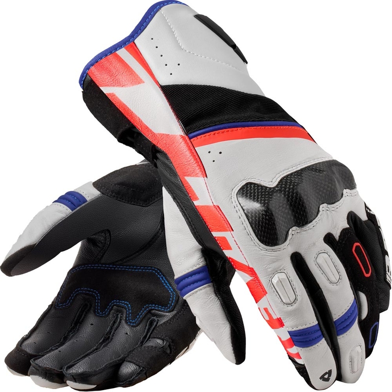 Moto rokavice Revit RSR 5 belo-modre