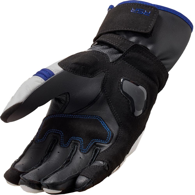 Moto rokavice Revit RSR 5 belo-modre