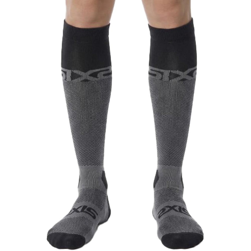 Funkcionalne dokolenke SIXS LONG RACING V2 črno-sive