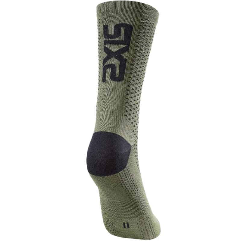 Funkcionalne nogavice SIXS SHORT LOGO V2 zelene