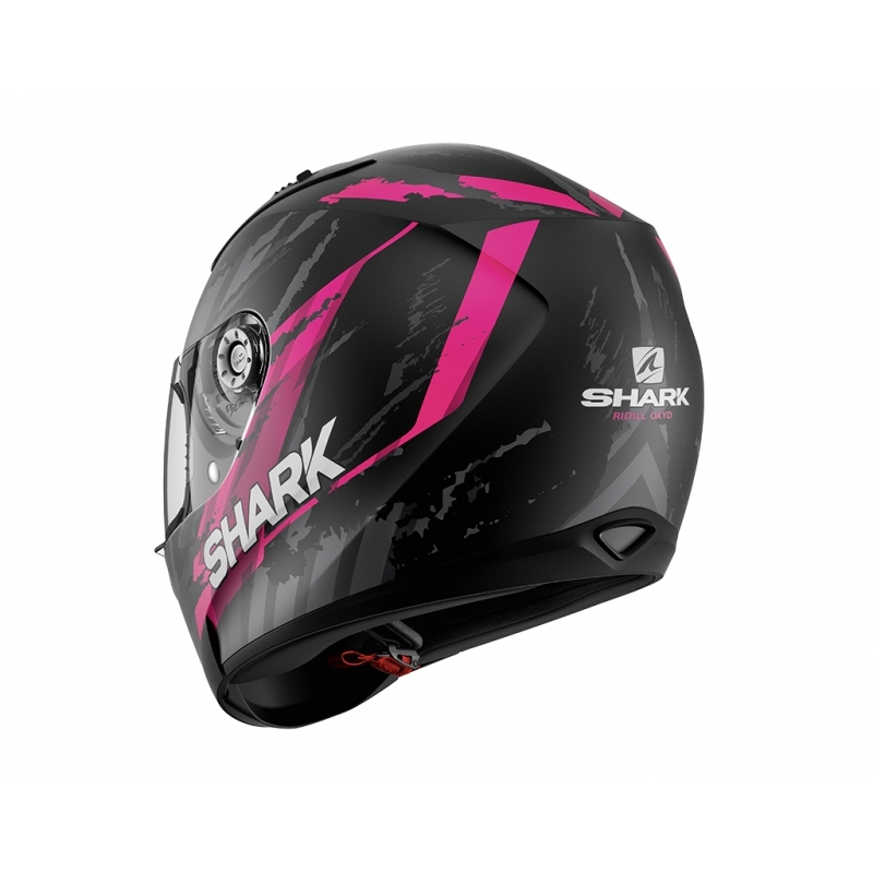Ženska integralna čelada SHARK RIDILL Oxyd Mat black-grey-pink