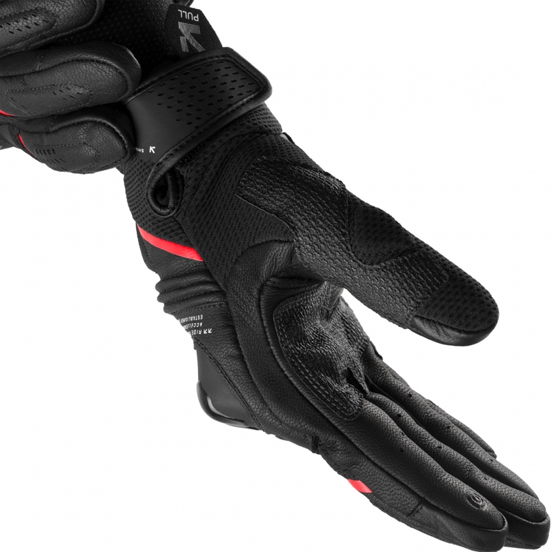 Moto rokavice Shima Spark 3.0 črno-rdeče