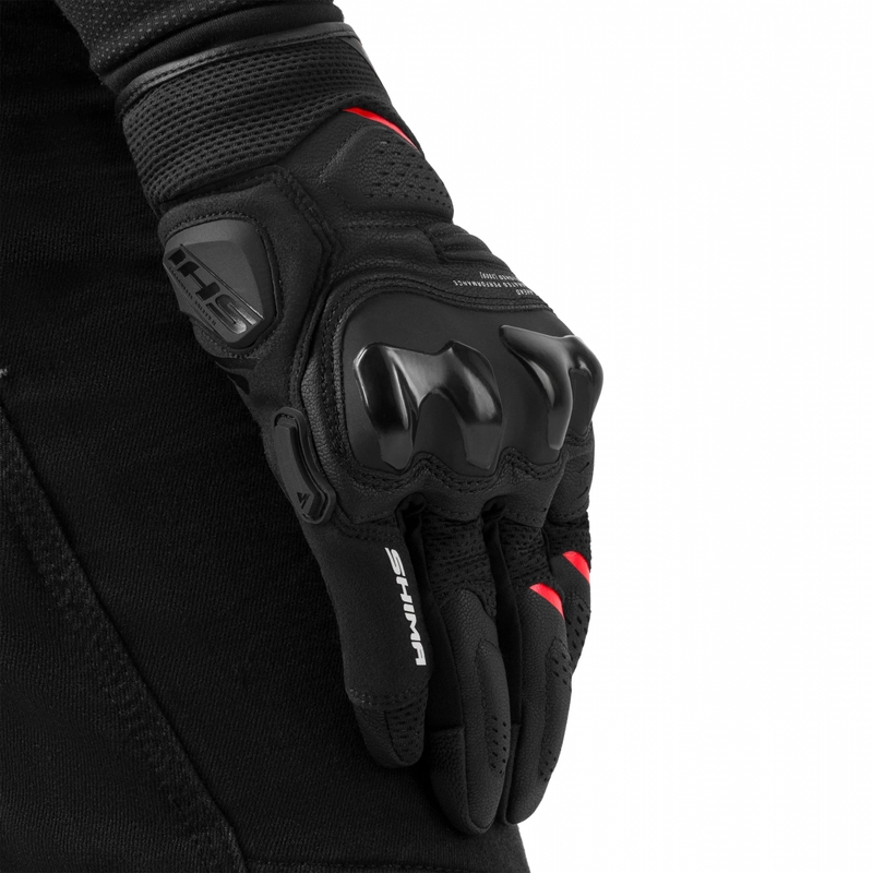 Moto rokavice Shima Spark 3.0 črno-rdeče