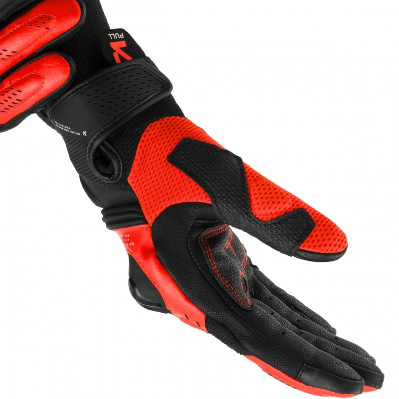 Moto rokavice Shima Spark 3.0 fluo rdeče