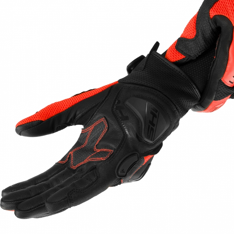 Moto rokavice Shima Spark 3.0 fluo rdeče