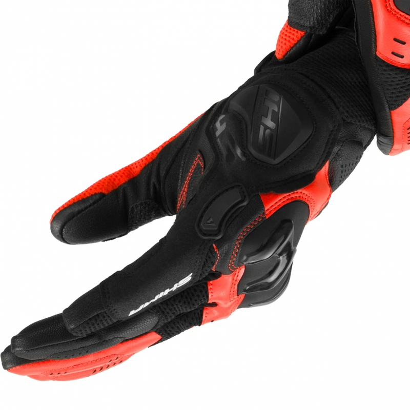 Moto rokavice Shima Spark 3.0 fluo rdeče