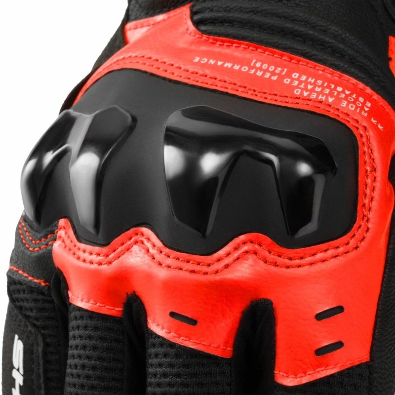 Moto rokavice Shima Spark 3.0 fluo rdeče