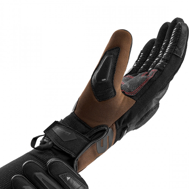 Moto rokavice Shima Blaze 3.0 rjave barve