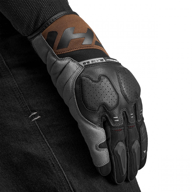 Moto rokavice Shima Blaze 3.0 rjave barve