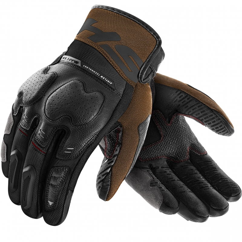 Moto rokavice Shima Blaze 3.0 rjave barve