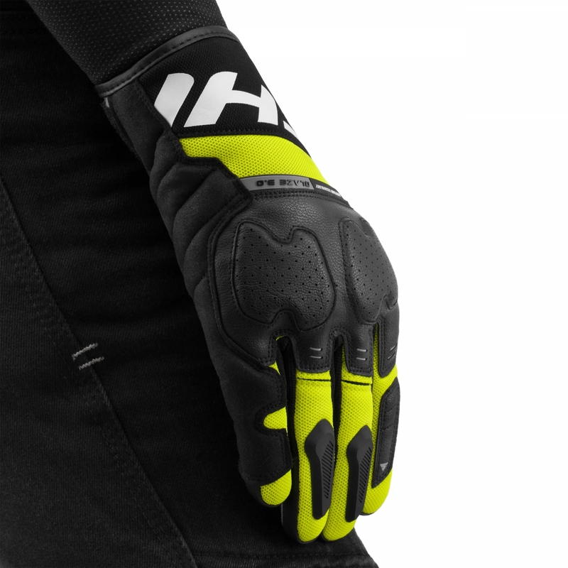Moto rokavice Shima Blaze 3.0 fluo rumene