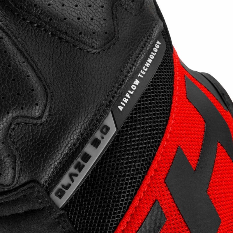 Moto rokavice Shima Blaze 3.0 rdeče
