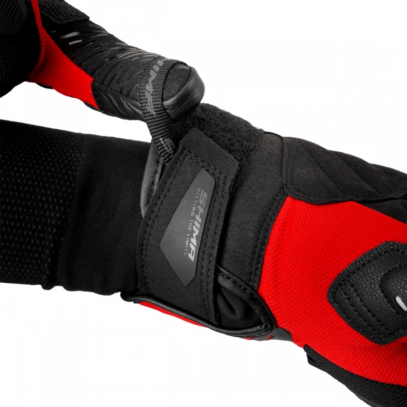 Moto rokavice Shima Blaze 3.0 rdeče