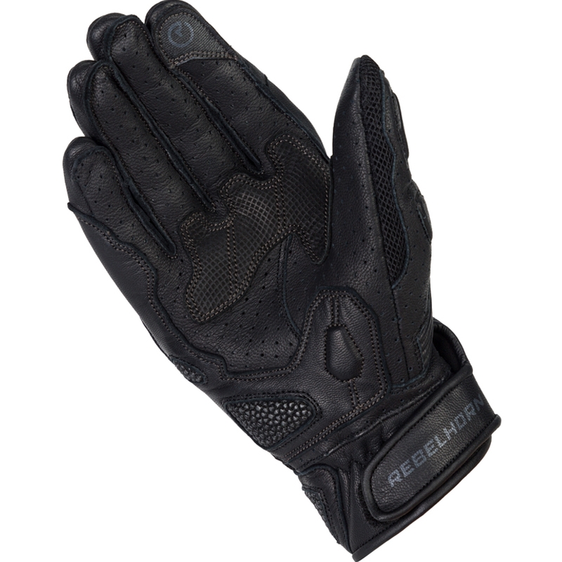 Rebelhorn Flux II Ženske motoristične rokavice Black