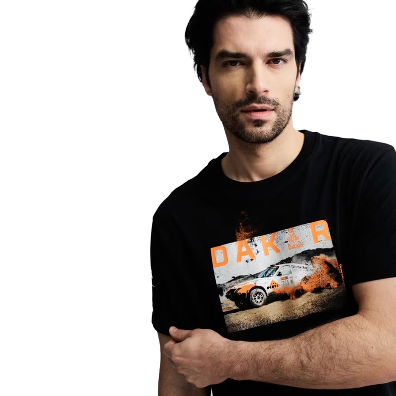 Črna majica Dakar Ride A