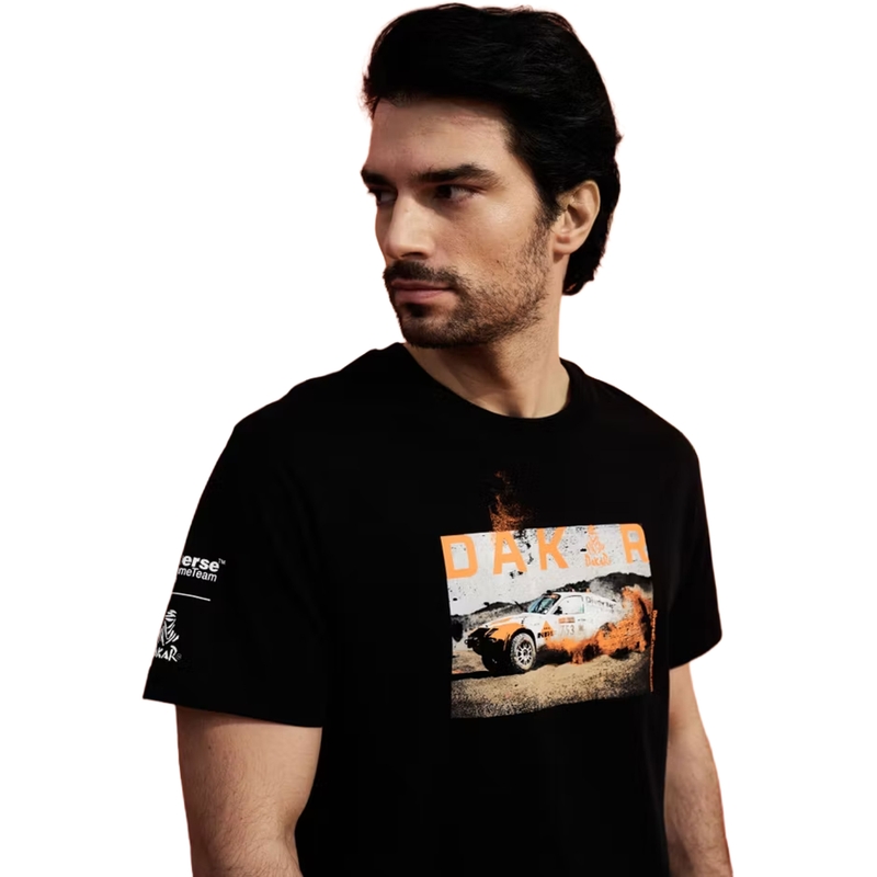 Črna majica Dakar Ride A